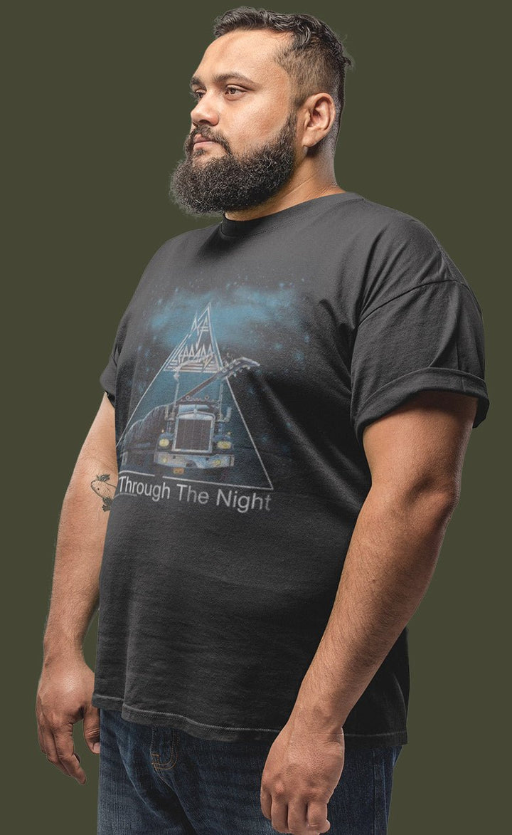 Def Leppard On Through The Night Big and Tall T-Shirt - HYPER iCONiC.