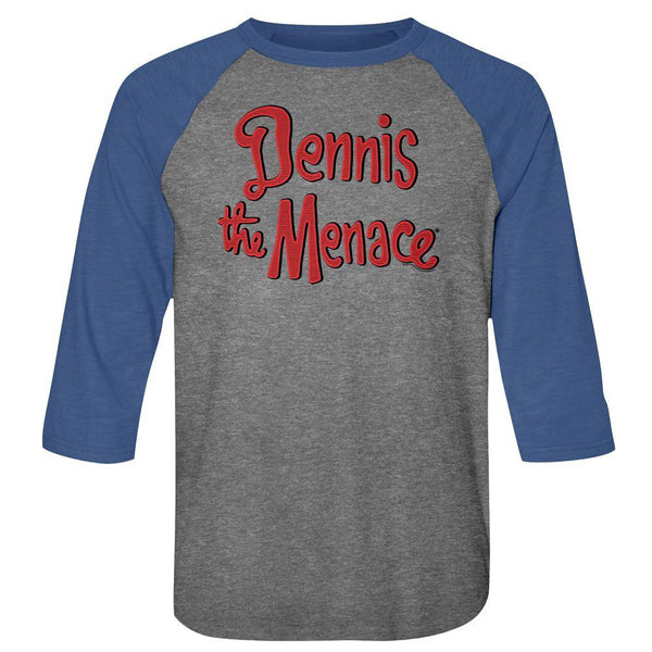 Dennis The Menace Logo Baseball Shirt - HYPER iCONiC