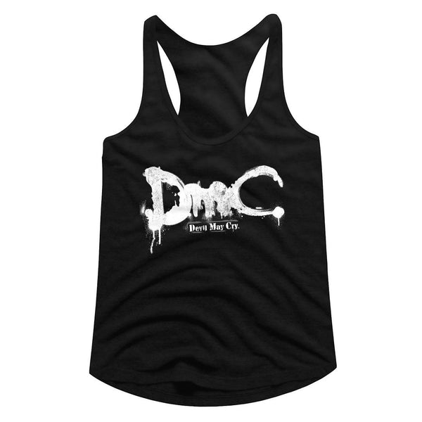 Devil May Cry New Logo Womens Racerback Tank - HYPER iCONiC
