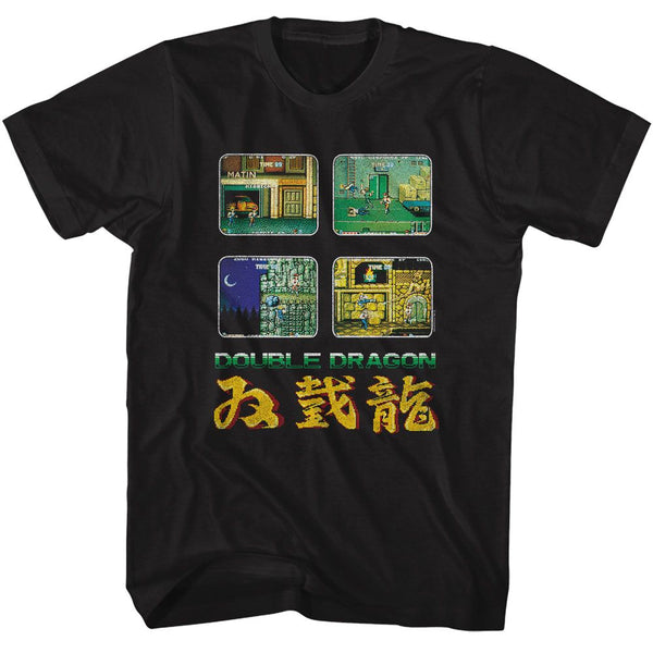 Double Dragon - Game Screens T-Shirt - HYPER iCONiC.