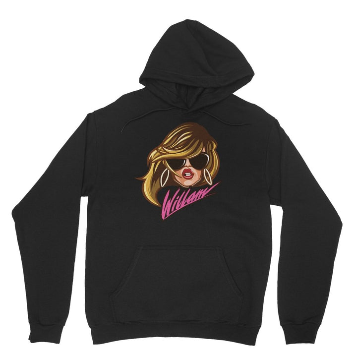 DragQueenMerch - WIllam Logo Cozy Hoodie - HYPER iCONiC