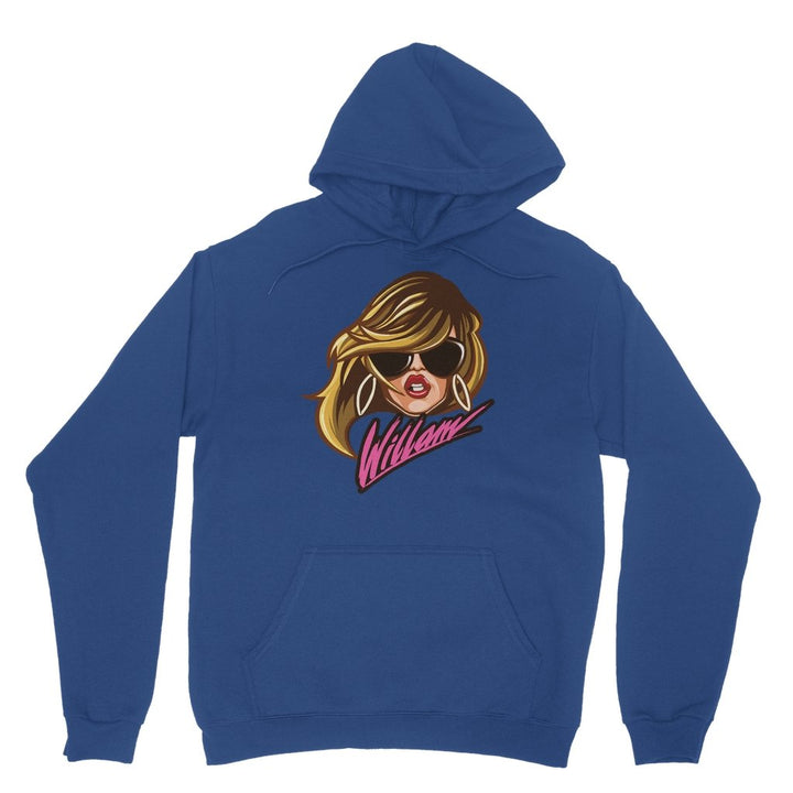 DragQueenMerch - WIllam Logo Cozy Hoodie - HYPER iCONiC