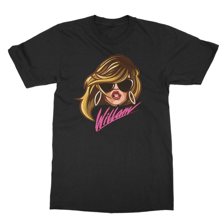 DragQueenMerch - WIllam Logo Unisex T-Shirt - HYPER iCONiC