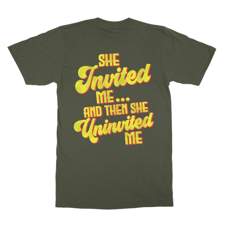 Drew Sidora - She Invited me Classic Heavy Cotton Adult T-Shirt - HYPER iCONiC.