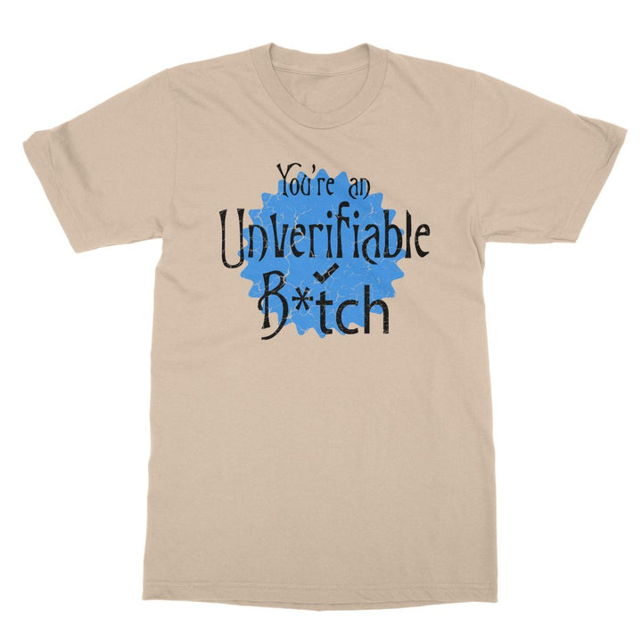 Drew Sidora - Unverifiable B*tch T-Shirt - HYPER iCONiC.