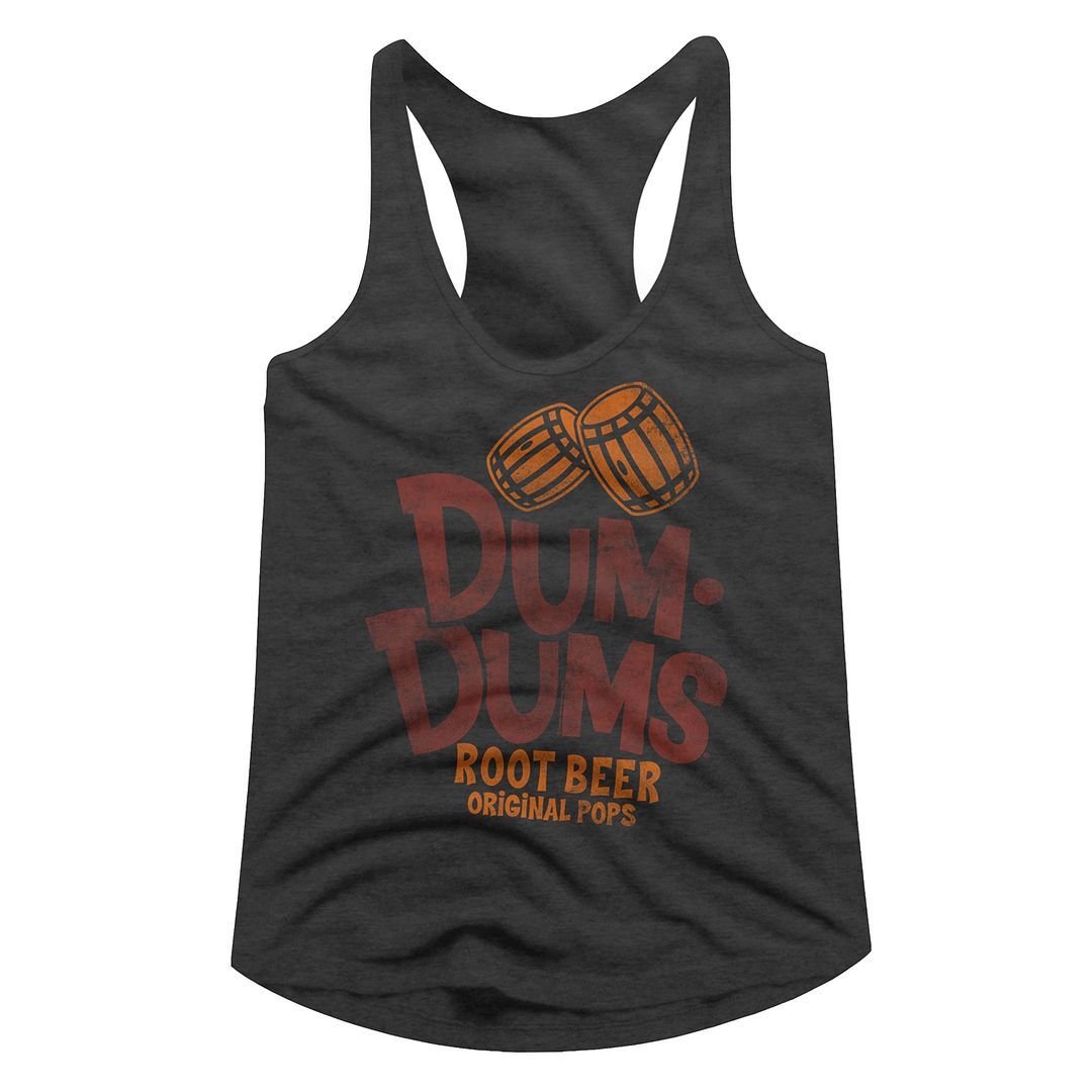 Dum Dums Root Beer Womens Racerback Tank - HYPER iCONiC