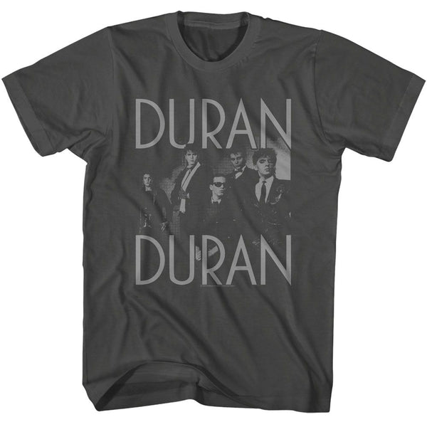 Duran Duran - 7 And Trt Photo Monotone Boyfriend Tee - HYPER iCONiC.