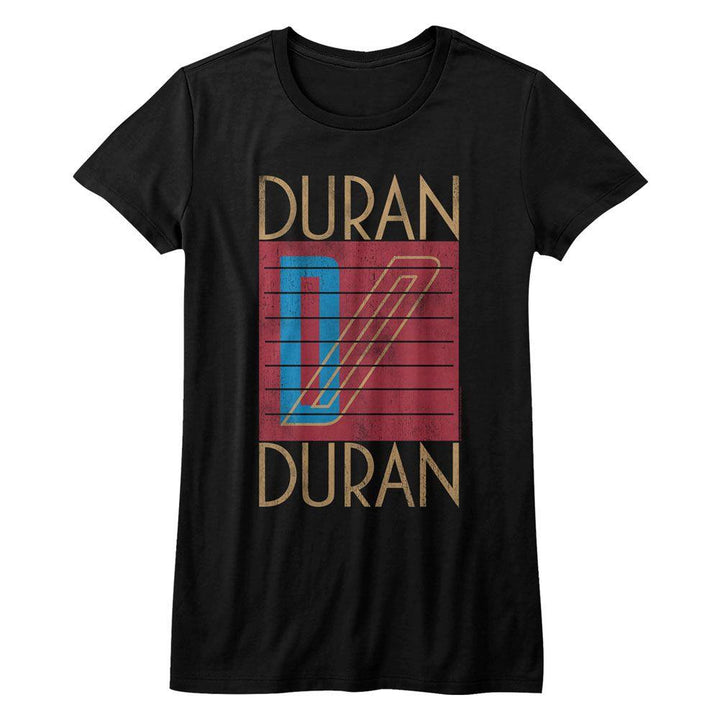 Duran Duran Logo Womens T-Shirt - HYPER iCONiC