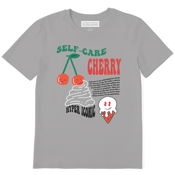 HYPER iCONiC Self-Care Cherry T-Shirt
