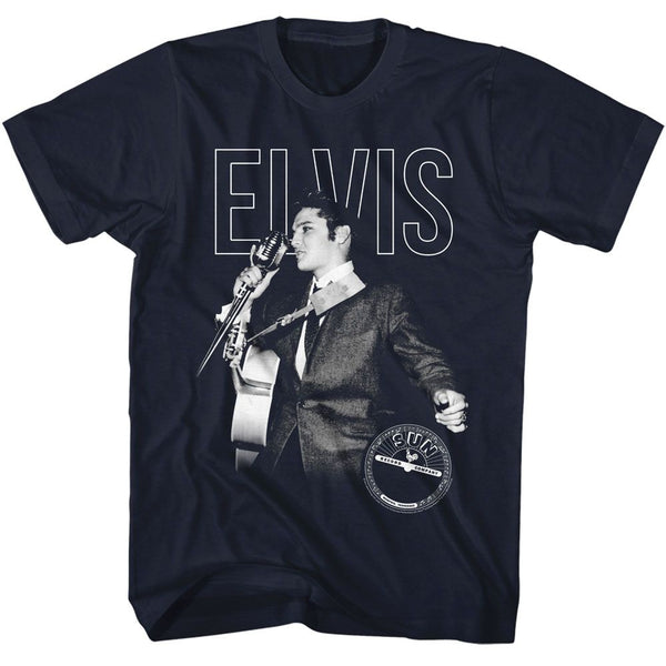 Elvis Presley - Elvis On The Mic Boyfriend Tee - HYPER iCONiC.