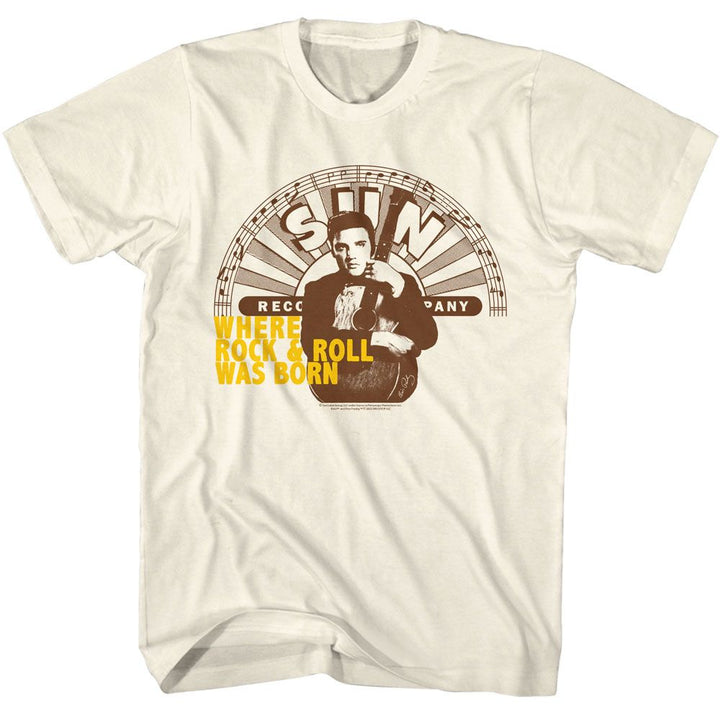 Elvis Presley - Elvis Where Rock And Roll Was Born T-Shirt - HYPER iCONiC.