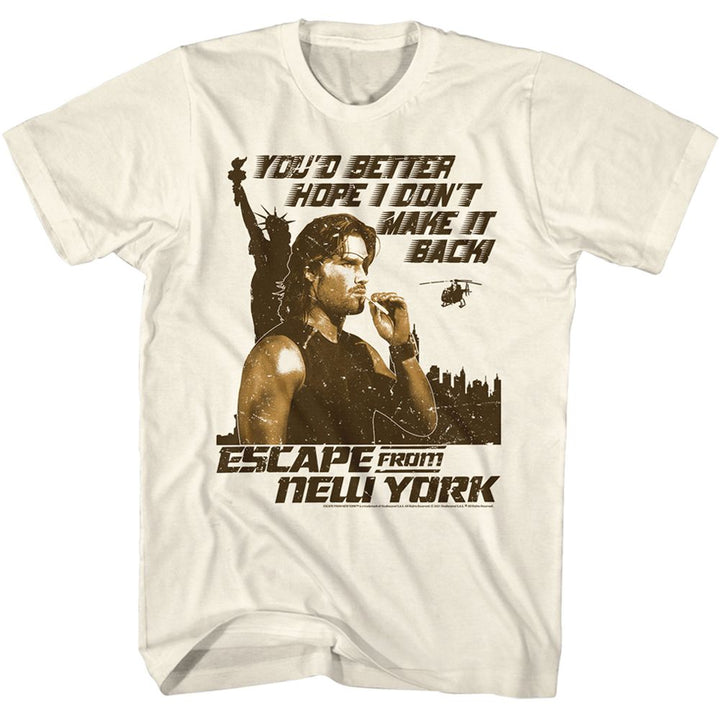 Escape From New York - Better Hope T-shirt - HYPER iCONiC.