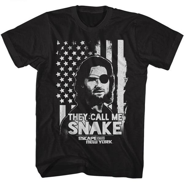 Escape From New York Snake Flag T-Shirt - HYPER iCONiC