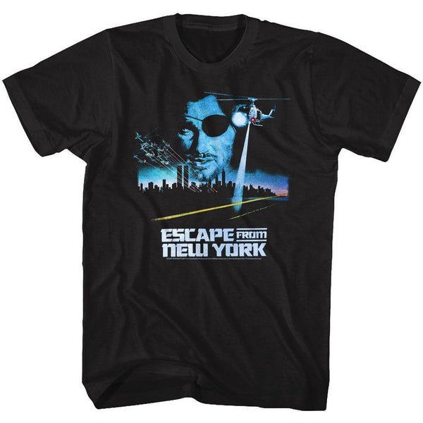 Escape From New York Vintage Poster Boyfriend Tee - HYPER iCONiC