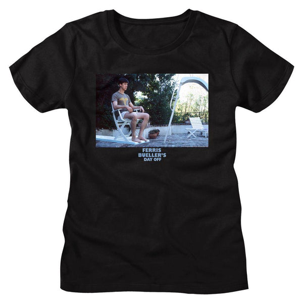 Ferris Bueller's Day Off Diving Board Womens T-Shirt - HYPER iCONiC