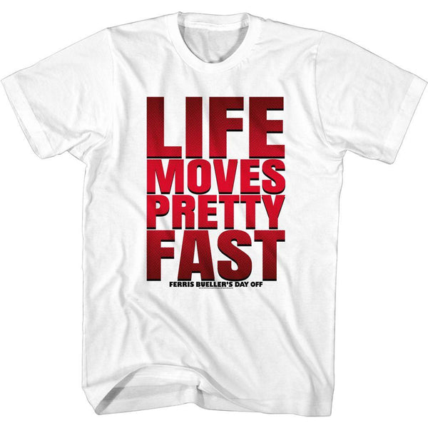 Ferris Bueller'S Day Off Life Moves Pretty Fast T-Shirt - HYPER iCONiC
