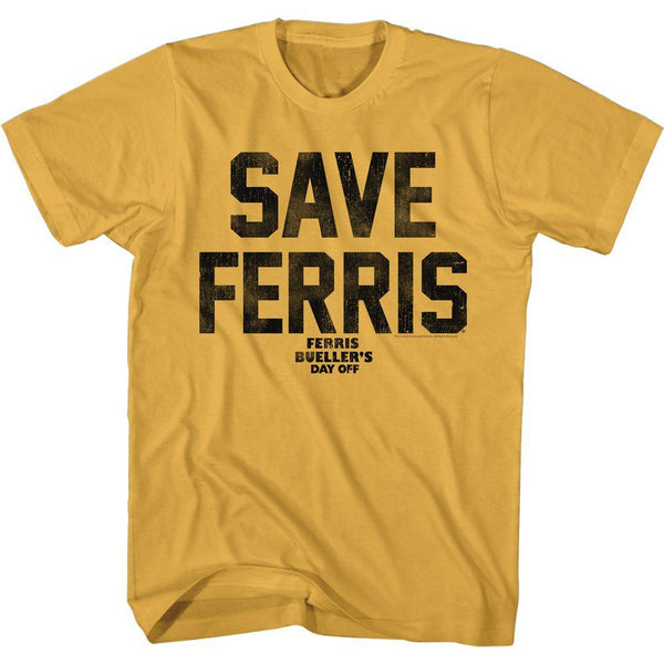 Ferris Bueller's Day Off Save Ferris Again Boyfriend Tee - HYPER iCONiC