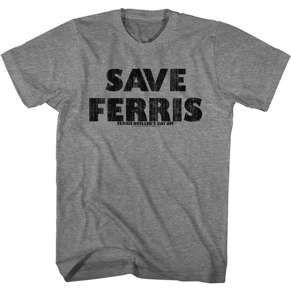 Ferris Bueller's Day Off Save Ferris Boyfriend Tee - HYPER iCONiC