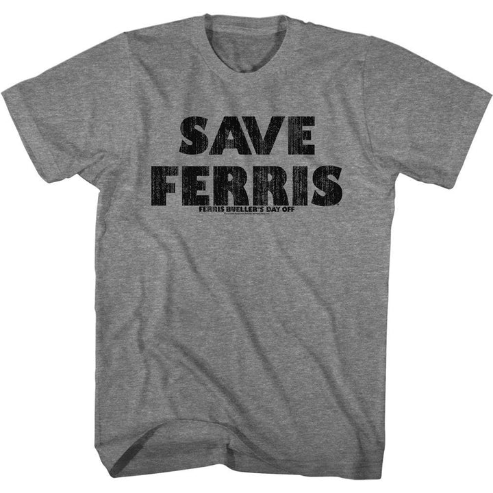 Ferris Bueller's Day Off Save Ferris T-Shirt - HYPER iCONiC