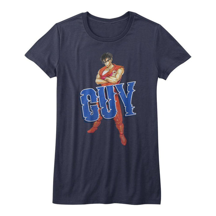 Final Fight Guy Womens T-Shirt - HYPER iCONiC