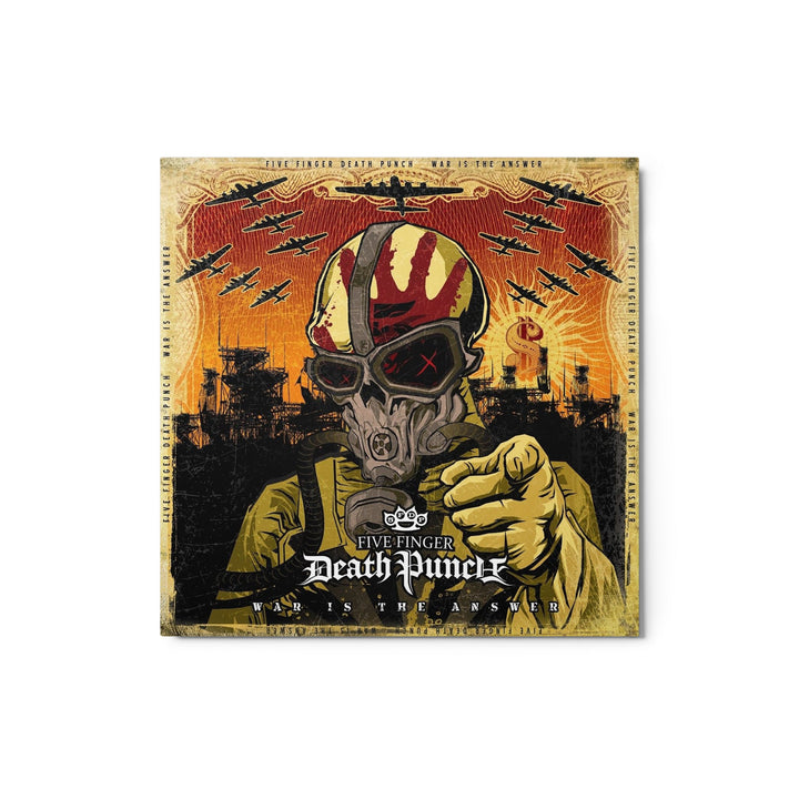 Five Finger Death Punch - War is the Answer HD Metal Wall Art - HYPER iCONiC.