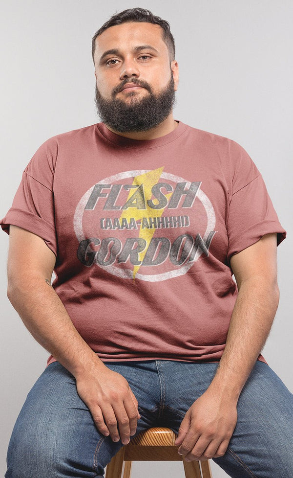 Flash Gordon Aaaaa-Hhhhh! Big and Tall T-Shirt - HYPER iCONiC.