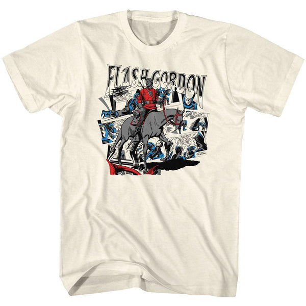 Flash Gordon Flash Collage T-Shirt - HYPER iCONiC