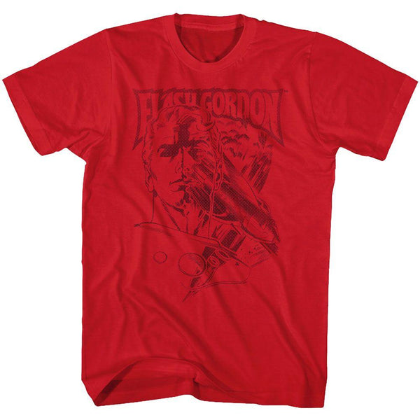 Flash Gordon Print T-Shirt - HYPER iCONiC