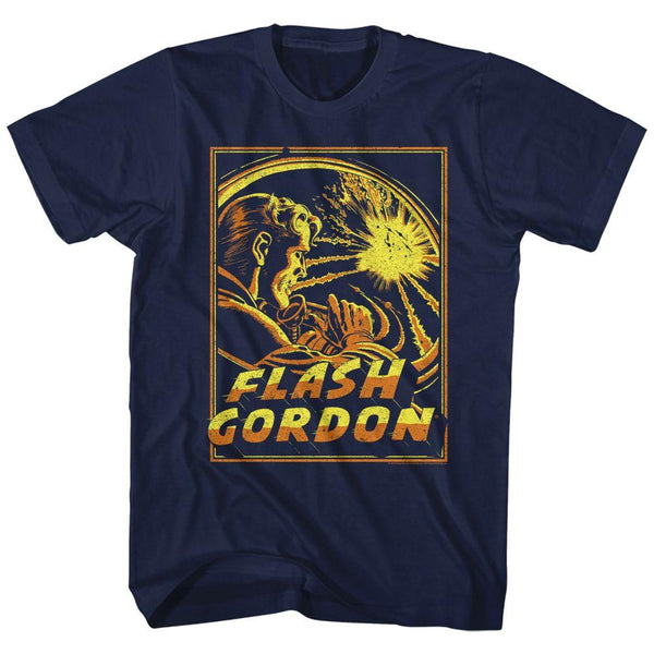 Flash Gordon Space Explosion T-Shirt - HYPER iCONiC