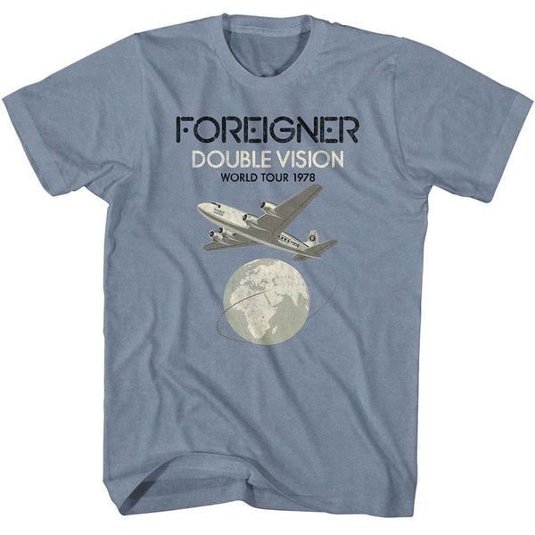 Foreigner - Double Vision Boyfriend Tee - HYPER iCONiC.
