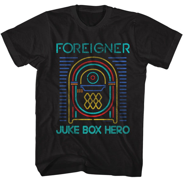 Foreigner - Juke Box Hero Boyfriend Tee - HYPER iCONiC.