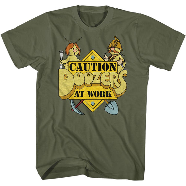 Fraggle Rock - Caution Doozers T-Shirt - HYPER iCONiC.