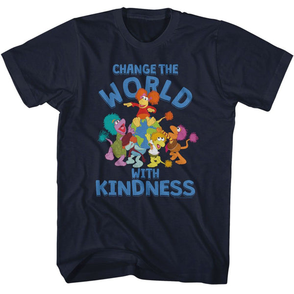 Fraggle Rock - Change The World T-Shirt - HYPER iCONiC.