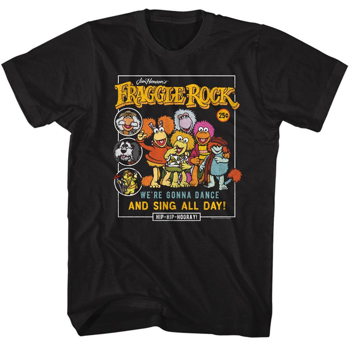 Fraggle Rock - Comic Cover Style Boyfriend Tee - HYPER iCONiC.