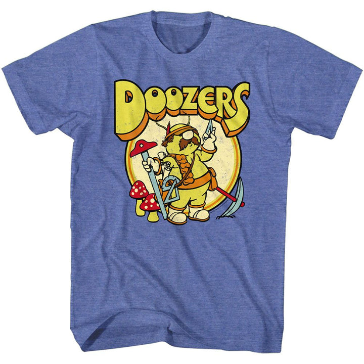 Fraggle Rock - Doozers Retro Circle T-Shirt - HYPER iCONiC.