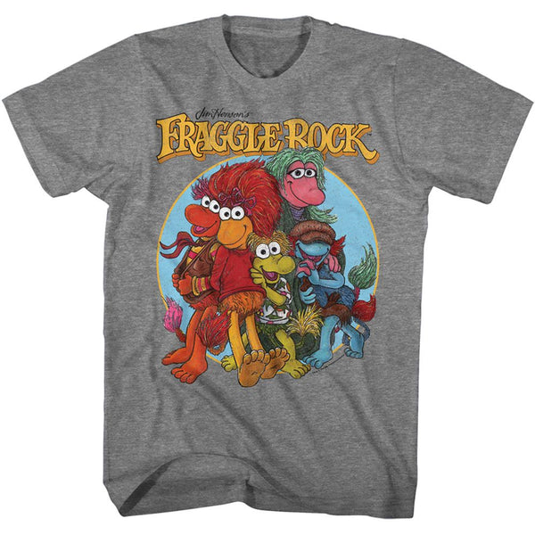 Fraggle Rock - Drawn Fraggles T-Shirt - HYPER iCONiC.