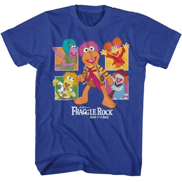 Fraggle Rock - Four Squares T-Shirt - HYPER iCONiC.