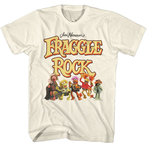 Fraggle Rock - Fraggies And Logo Boyfriend Tee - HYPER iCONiC.