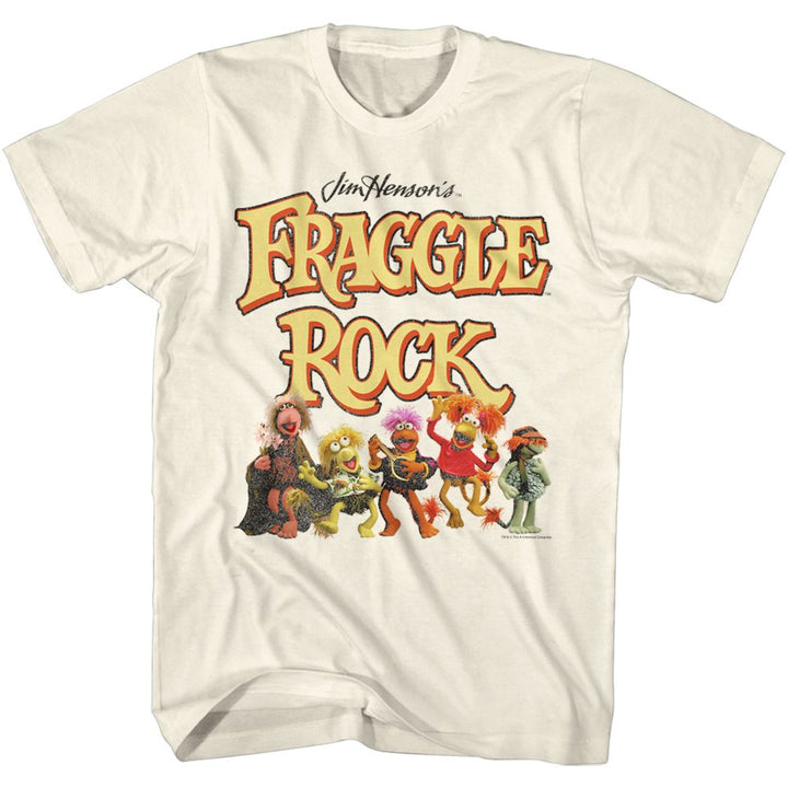 Fraggle Rock - Fraggies And Logo T-Shirt - HYPER iCONiC.