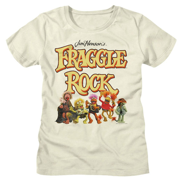 Fraggle Rock - Fraggies And Logo Womens T-Shirt - HYPER iCONiC.