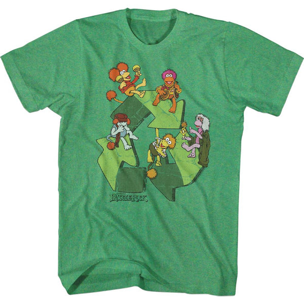 Fraggle Rock - Recycle Symbol T-Shirt - HYPER iCONiC.