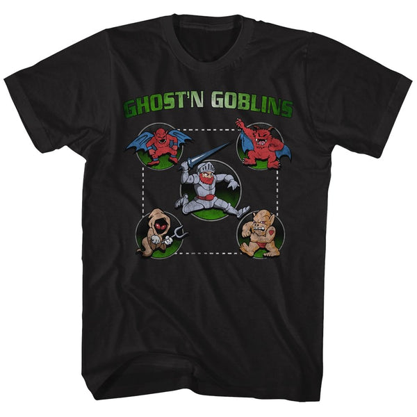 Ghosts'N Goblins Full Circle T-Shirt - HYPER iCONiC