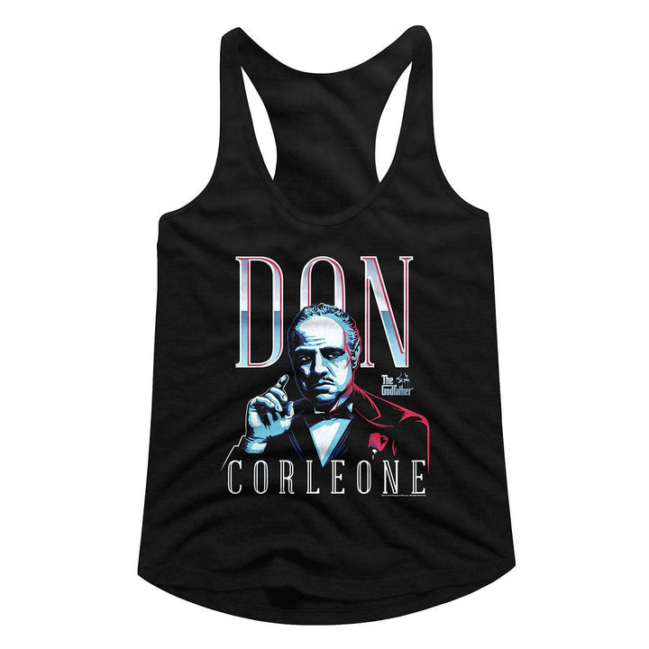Godfather Don Corleone Womens Racerback Tank - HYPER iCONiC