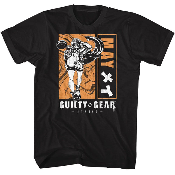 Guilty Gear - Blocked Out May T-Shirt - HYPER iCONiC.