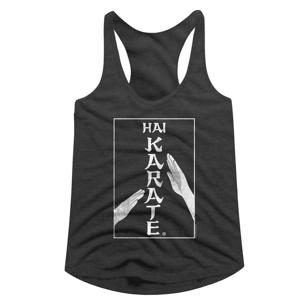 Hai Karate Karate Chop Womens Racerback Tank - HYPER iCONiC