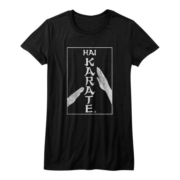 Hai Karate Karate Chop Womens T-Shirt - HYPER iCONiC