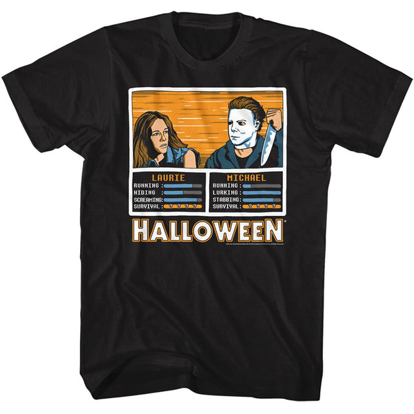 Halloween - Halloween Laurie Vs Michael Boyfriend Tee - HYPER iCONiC.