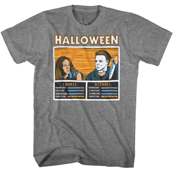 Halloween - Halloween Video Game Versus T-Shirt - HYPER iCONiC.