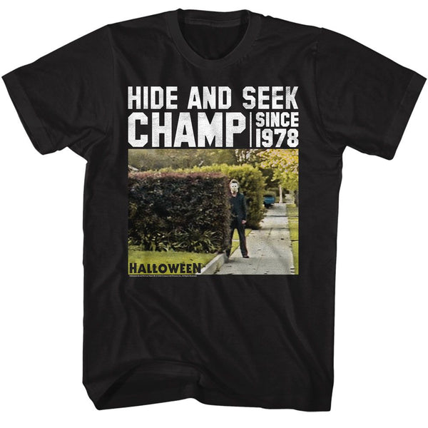 Halloween - Hide And Seek Bushes T-Shirt - HYPER iCONiC.