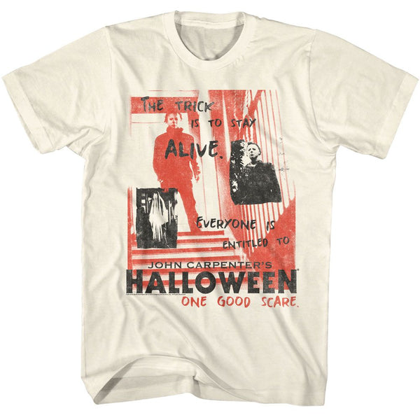 Halloween - One Good Scare Handwritten T-Shirt - HYPER iCONiC.